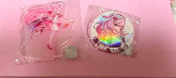 붕괴3rd 아키하바라 아크릴 스탠드 캔뱃지 엘리시아