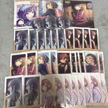 프로세카 시노노메 에나 에피카 색지 캔뱃지 36점