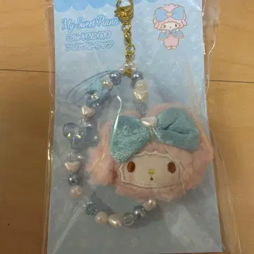 마이 스위트 피아노 피아노짱 봉제 인형 부착 폰 스트랩 블루