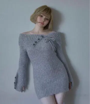 andmary amari ribbon mini dress