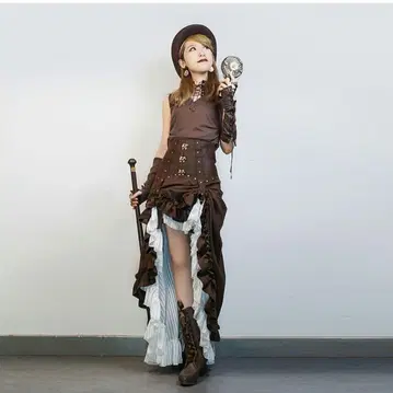 미스터 이의 스팀랜드 스팀펑크풍 스커트