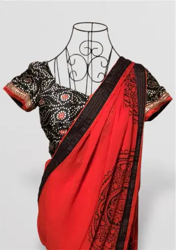 인도 사리 촐리 세트 볼리우드 댄스 인도 무용