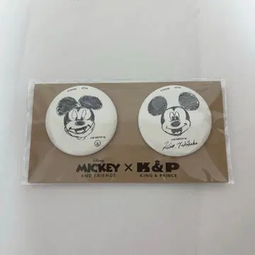 MICKEY x K&P LIVE SKETCH 캔뱃지 세트 킹프리