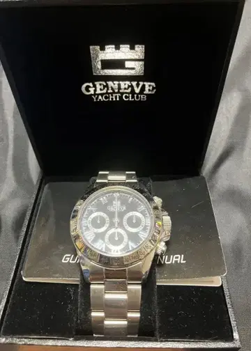 GENEVE YACHT CLUB 쿼츠 손목시계