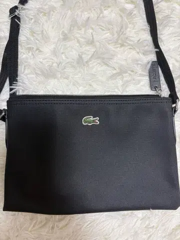 LACOSTE 블랙 숄더백