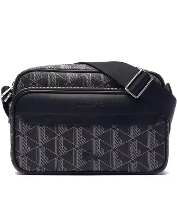 라코스테 더 블렌드 그레인 텍스처 숄더백