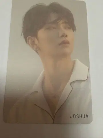 SEVENTEEN 조슈아 트레이딩 카드