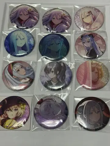 프로세카 캔뱃지 글리터 앨범 니고 카나데 마후유