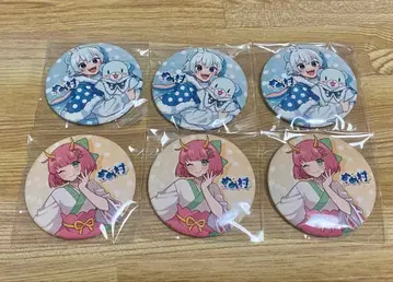 메메마을 팝업 스토어 구사오 젠코파스 캔뱃지 6개