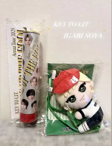 굿즈 텔레츠 응원봉 탑 세트 이가리 소야