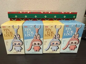 THE MONSTERS PIN FOR LOVE 라브브 봉제 인형 4개