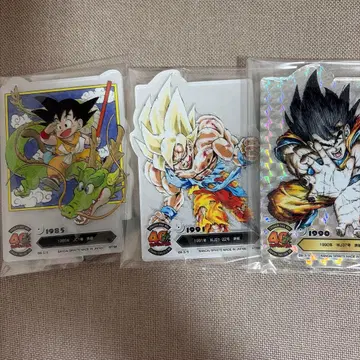 제일복권 드래곤볼 40th 그 첫 번째 F상 아크릴 3종 시크릿