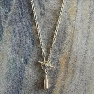 YVETTE 이베트 체인 목걸이 라운드 체인 여성용