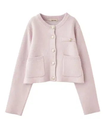 COCO DEAL 코코딜 라쿤 혼방 더블 페이스 니트 가디건