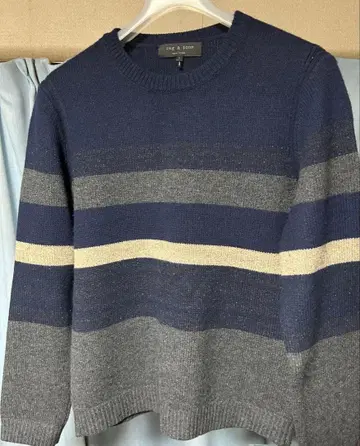 Rag & Bone 니트 네프얀 보더라인 S