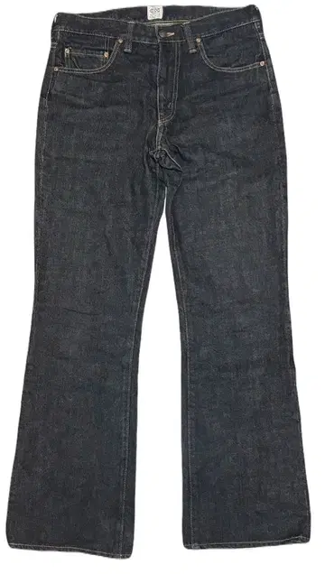 real mccoy 리얼맥코이 블랙 데님 플레어 데님