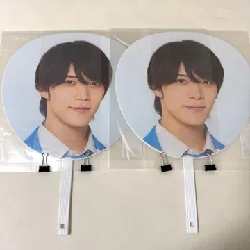 이것은 닌자 소년 닌자 쿠로다 미츠키 부채입니다