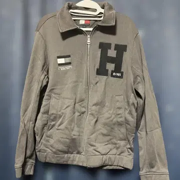 타미힐피거 지퍼 자켓 남성용 S 사이즈 그레이