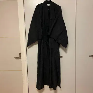 히카루 스트라이프 블랙 유카타 M 사이즈