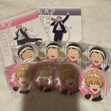 망각 배터리 응원단 캔뱃지 세트 특전 포함