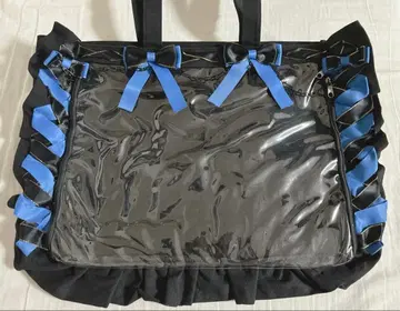 [ 개조품 ] 자카마트 A3 프릴 디자인 이타백 블랙 / 블루