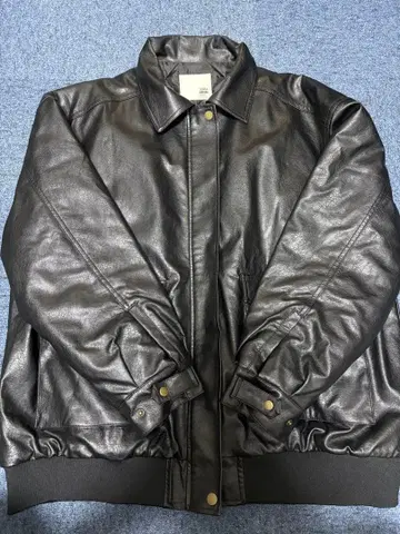 가죽 자켓 블랙