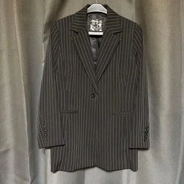 Otto 팬츠 수트 핀스트라이프 블랙 15L