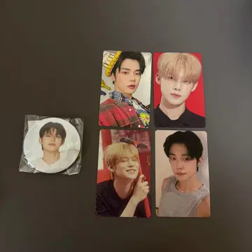 TXT 영준 ACT:TOMORROW 캔뱃지 트레이딩 카드 럭키 드로우