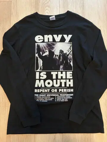envy IS THE MOUTH 롱 슬리브 M 사이즈