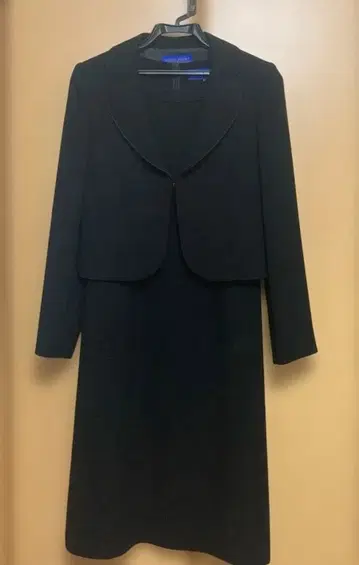 블랙 포멀 예복 상복 자켓 원피스 앙상블