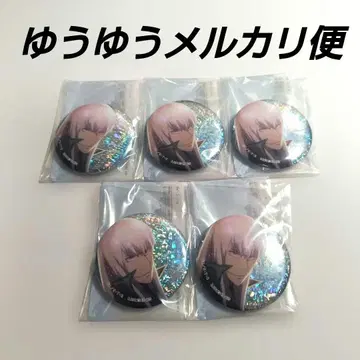 가정교사 히트맨 REBORN! 채광 반짝반짝 캔뱃지 스쿠알로 5개