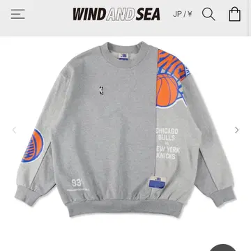 WIND AND SEA NBA 콜라보 맨투맨