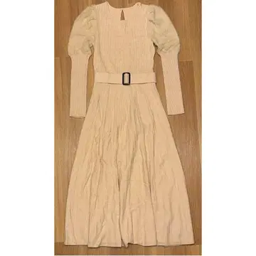 RESEXXY 리젝시 샤기 니트 원피스 플레어 롱 원피스