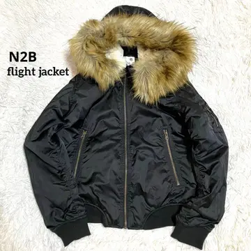 archive Y2K 플라이트 재킷 N2B 블랙 쇼트 기장 헤이세이