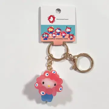 오사카 간사이 만박 미야쿠미야쿠 클리어 키링 헬로키티