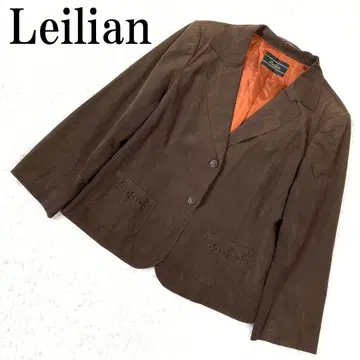 Leilian 레리안 테일러드 자켓 브라운 15 B8524