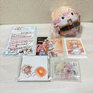 모모스즈 네네 6종 세트 후아코로링 코스터 아크릴 스탠드 엑스포 엽서