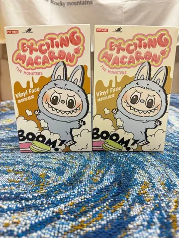 미개봉 새상품 POPMART LABUBU 라브부 마카롱 2개