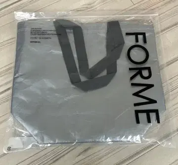 FORME 2025 에어컨 토트백 차콜 완판템 히가시하라 아키