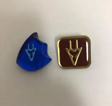 FF14 FFXIV 직업 핀 배지 아크릴 마그넷 용기사 세트 2개