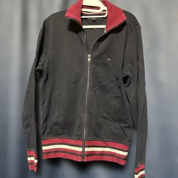 타미힐피거 남성용 지퍼 자켓 네이비 S사이즈