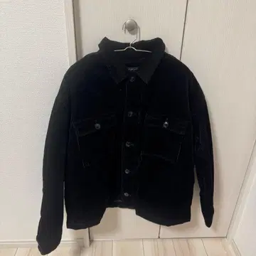 코듀로이 블랙 자켓 L 사이즈