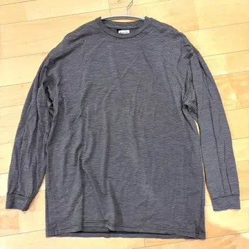 스티브 앤 아란 울 보더 롱T