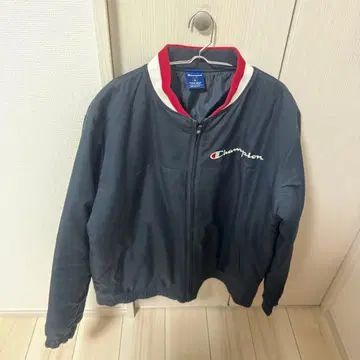 Champion 나일론 자켓 네이비