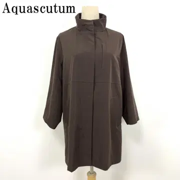 LA4984 아쿠아 스큐텀 스텐카라 코트 브라운 M-L