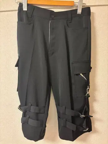 ACID JAZZ MEN 블랙 하프 팬츠 새상품급