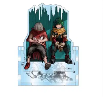 히로아카 원화전 아크릴 ON 박스 피규어 미도리야 시가라키