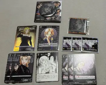 명탐정 코난 베르무트 캔뱃지 카드 세트