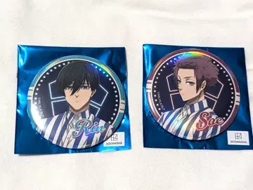 웬디즈 블루 록 홀로그램 캔뱃지 이토시 린 사 형제