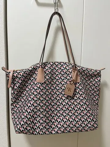 ROBERTA PIERI 로베르타 피에리 토트백 핑크 그레이